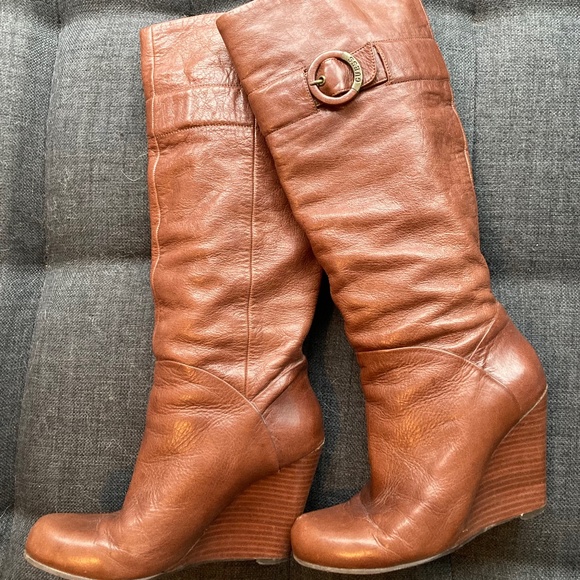 Guess Shoes - Leather Guess Boots